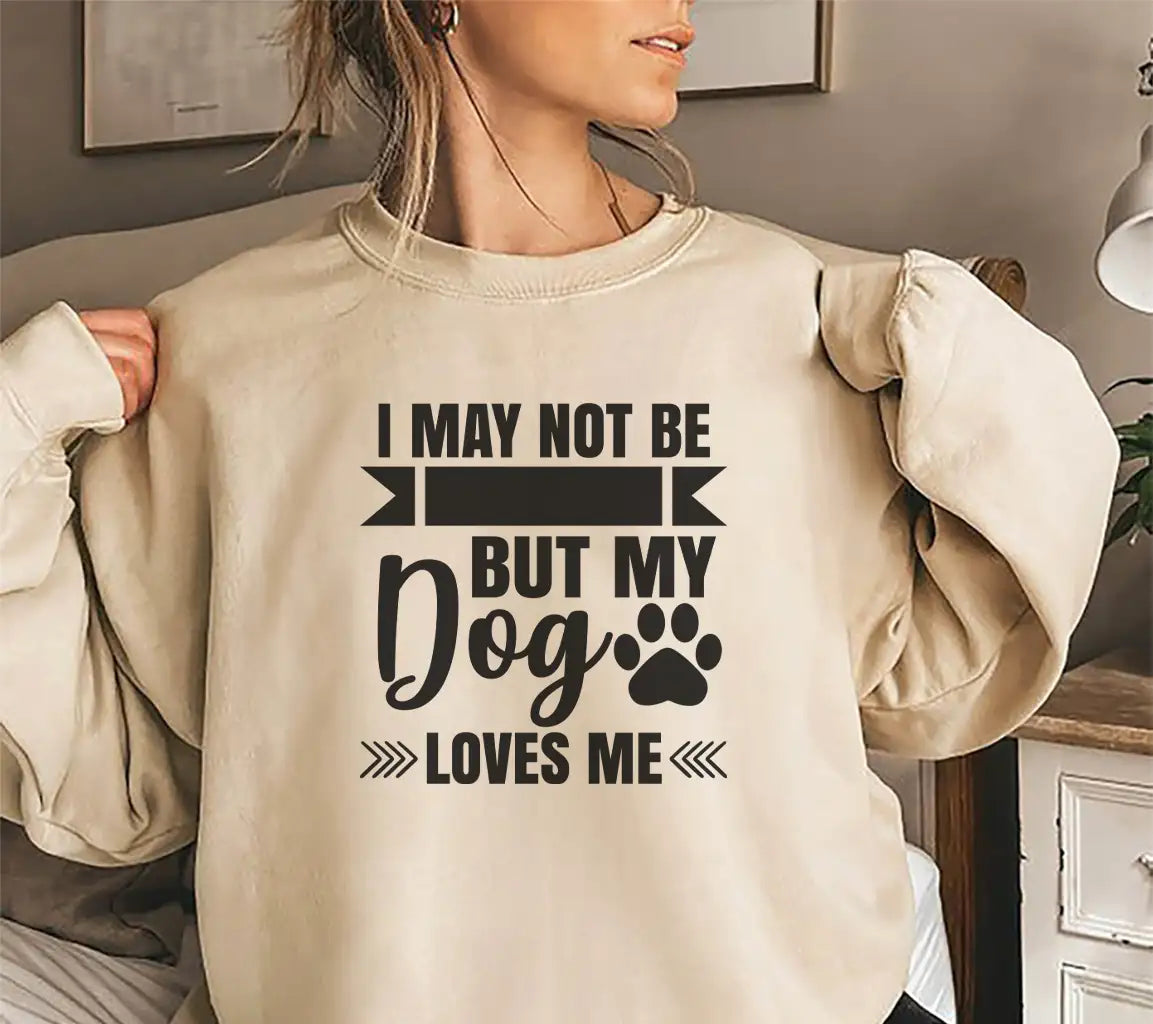 Dog Lover SVG - Im Not Perfect SVG