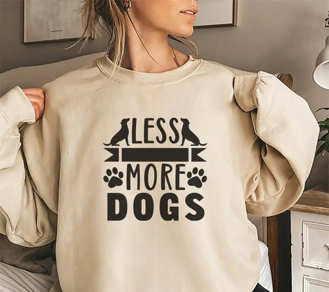 Less People More Dogs SVG SVG