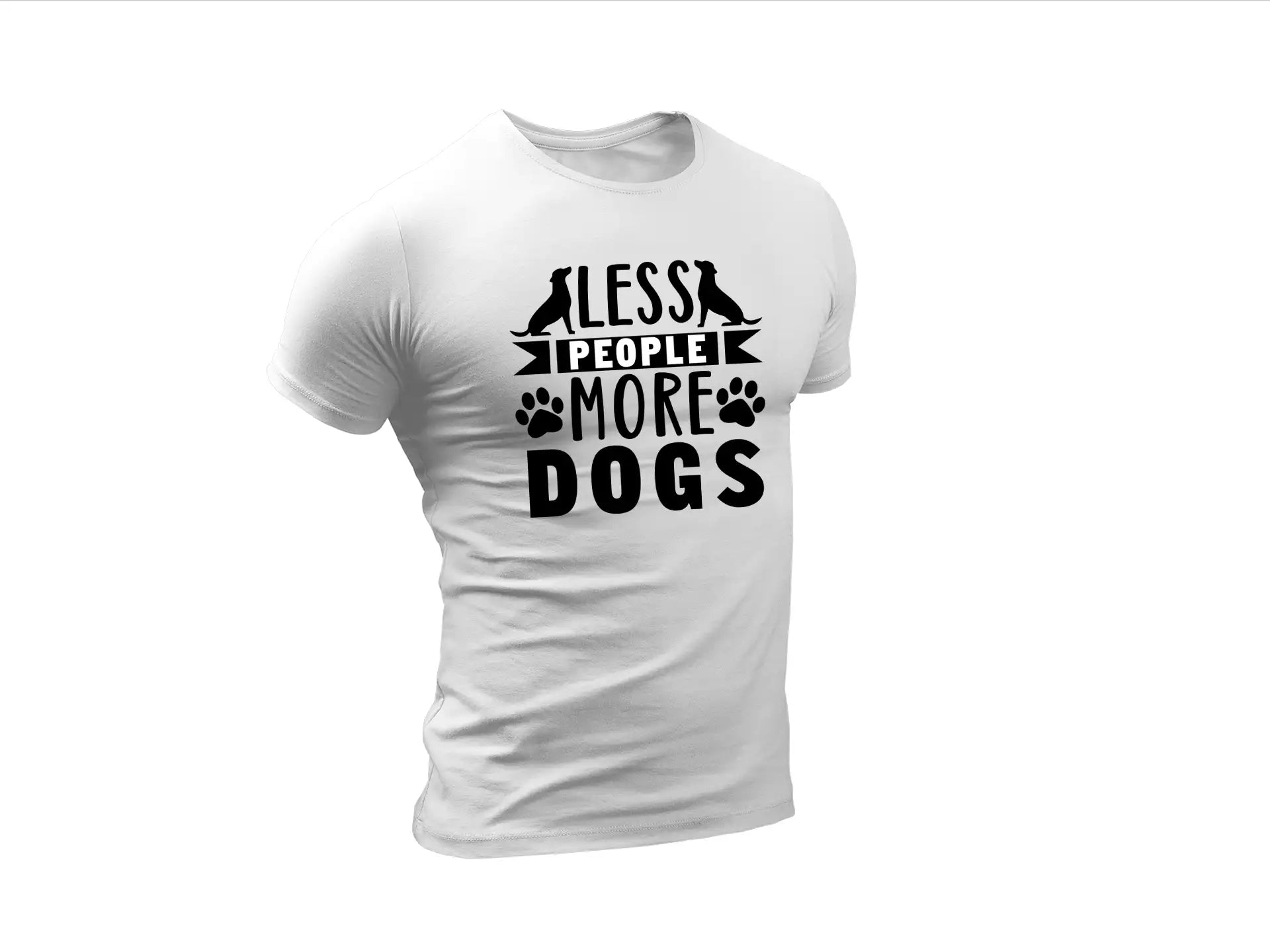 Less People More Dogs SVG SVG