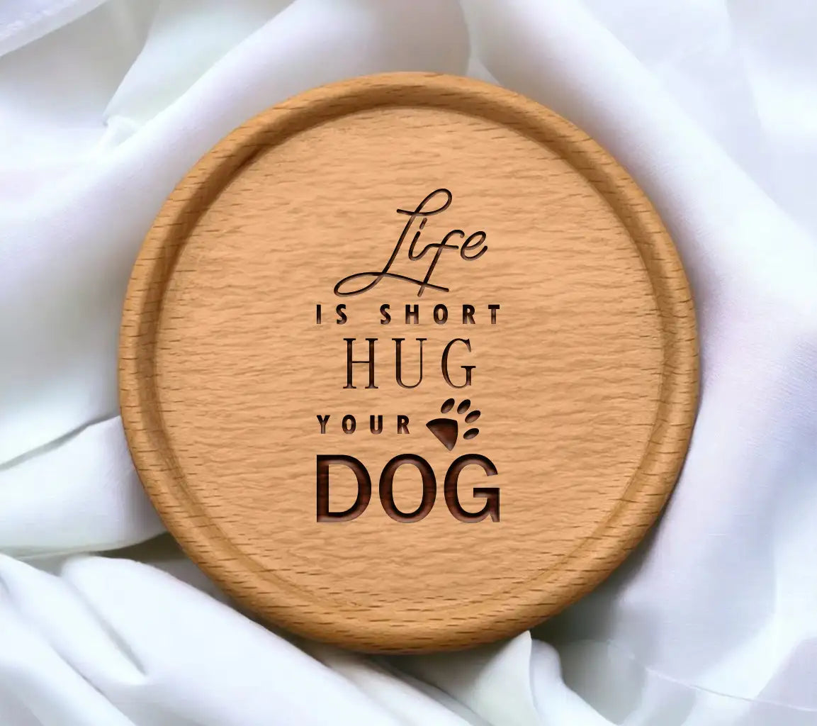 Life Is Short, Hug Your Dog SVG SVG