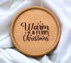 Warm & Furry Christmas Dog SVG SVG