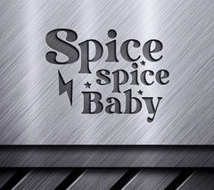 Spice Baby SVG Design with Lightning Bolt SVG