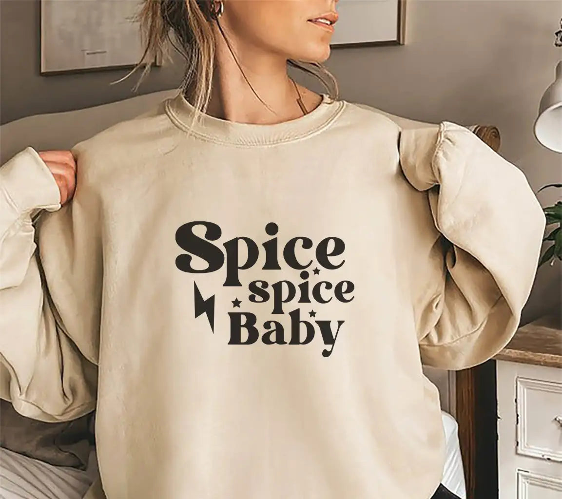 Spice Baby SVG Design with Lightning Bolt SVG