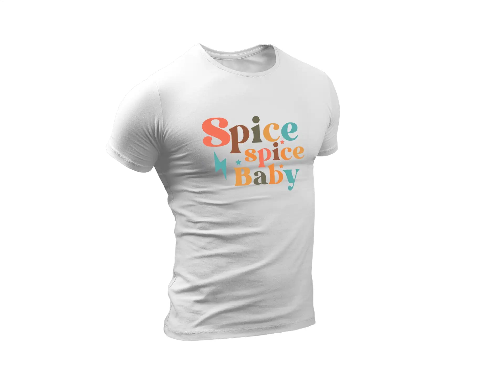 Spice Baby SVG Design with Lightning Bolt SVG