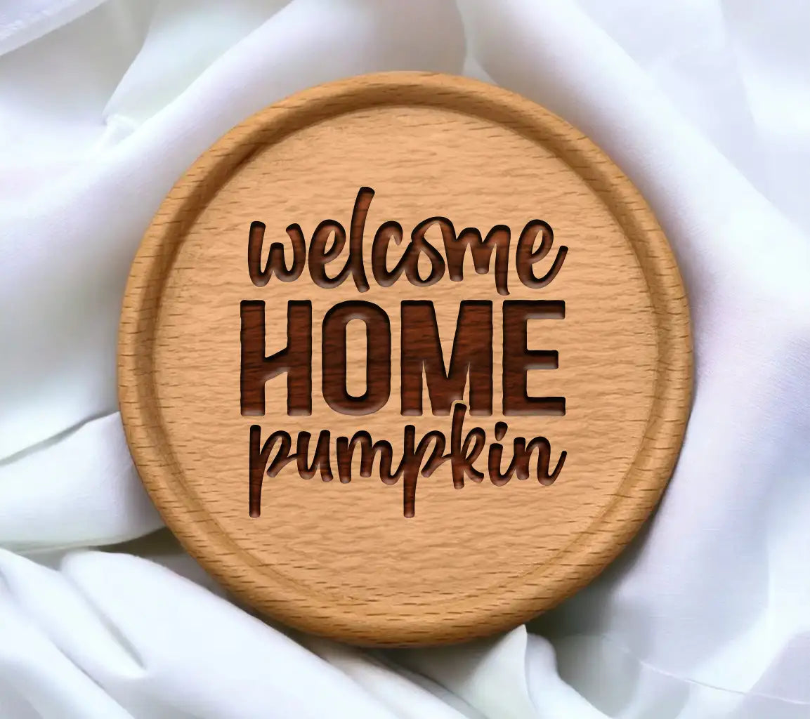 Welcome Home Pumpkin SVG SVG