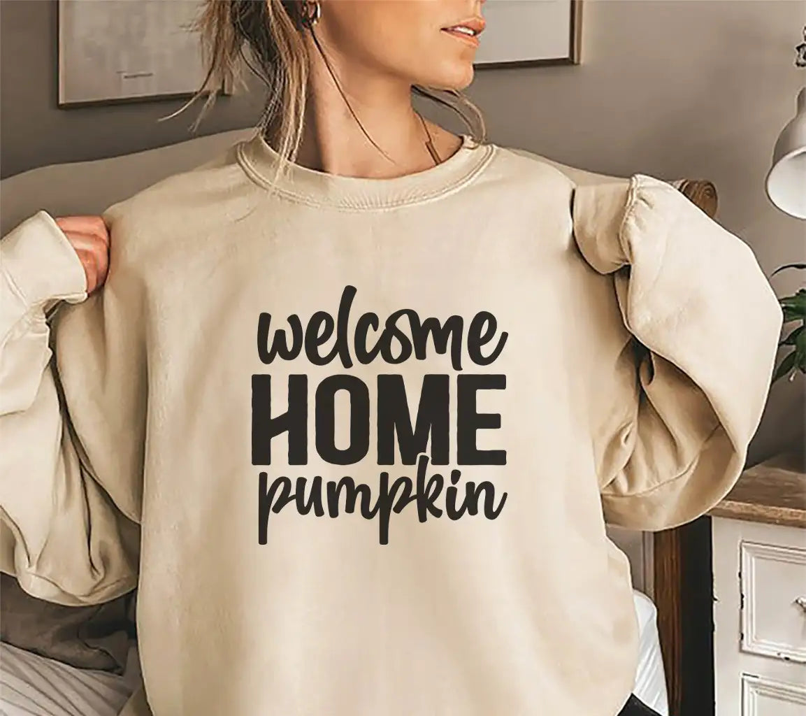 Welcome Home Pumpkin SVG SVG