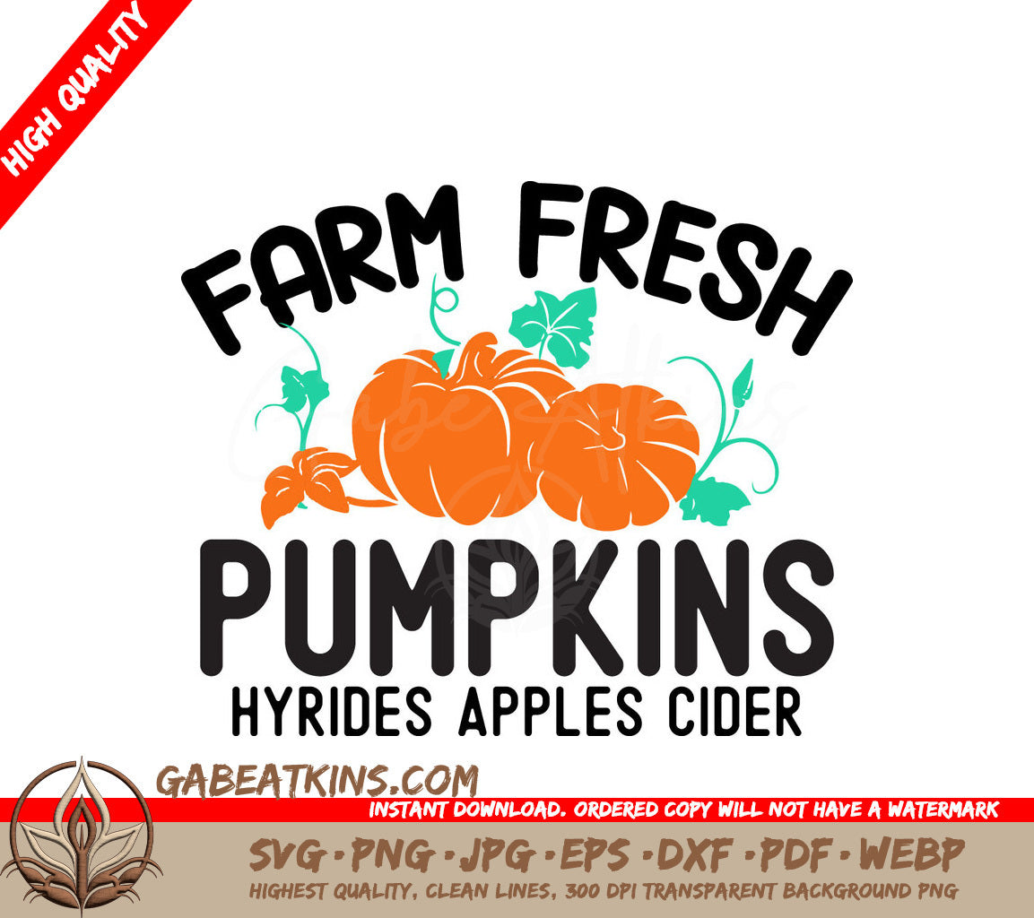 Farm Fresh Fall SVG  SVG