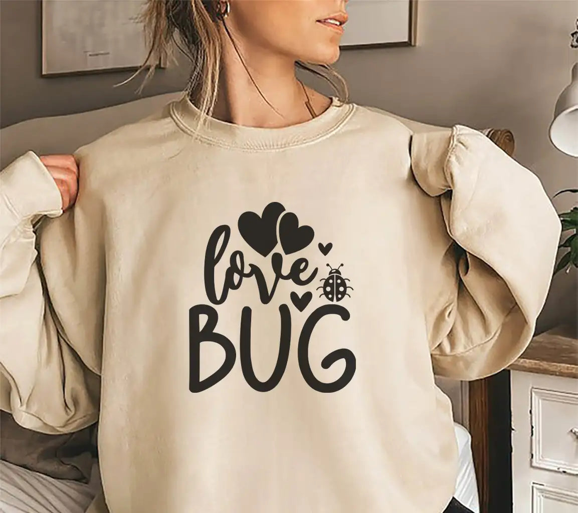 Love Bug Ladybug SVG Design SVG