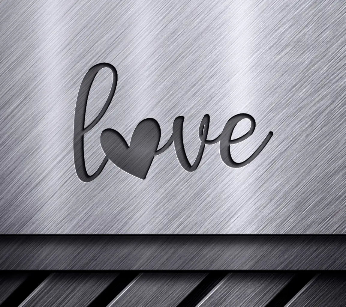 Love Heart SVG Cut File SVG