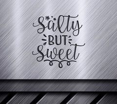 Salty Sweet SVG Design SVG