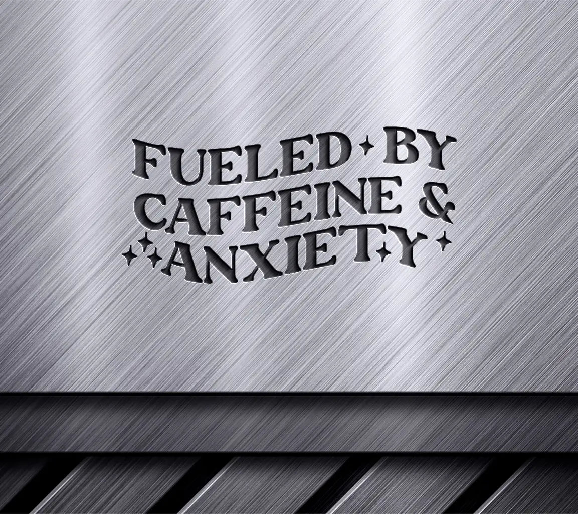 Caffeine & Anxiety SVG Design SVG