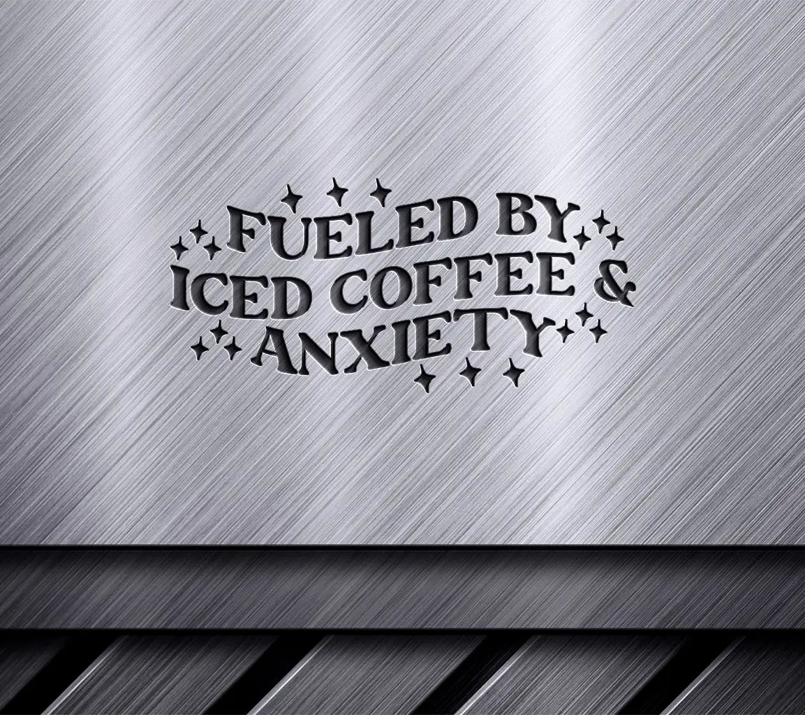 Fueled by Iced Coffee SVG SVG