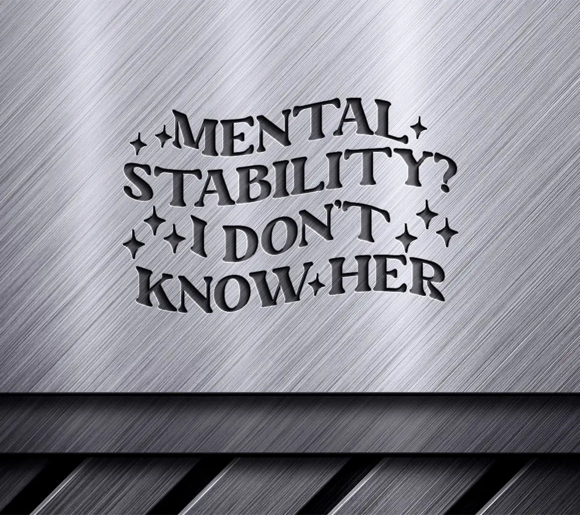 Mental Stability SVG Design SVG