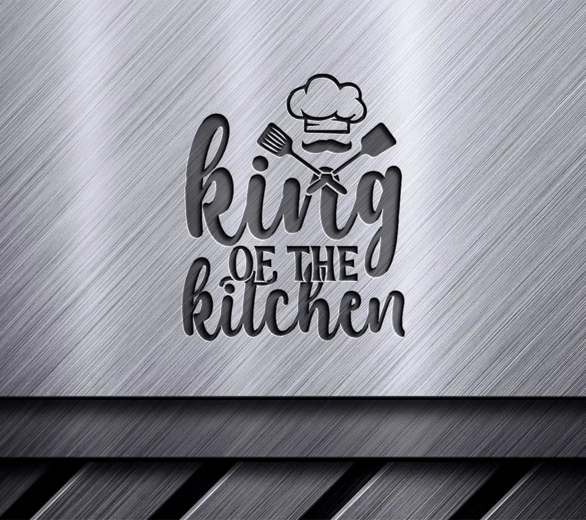 King of the Kitchen SVG Apron SVG