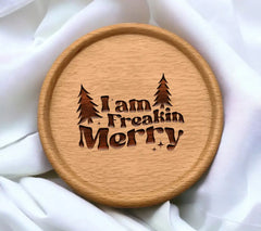 Funny Christmas I Am Freakin Merry SVG SVG