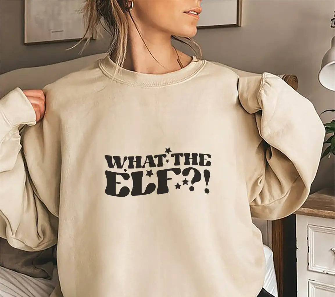 Funny Elf SVG Quote SVG