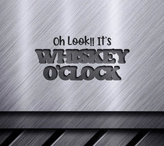 Whiskey OClock SVG Coaster Design SVG