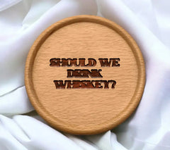 Funny Whiskey SVG Coaster SVG