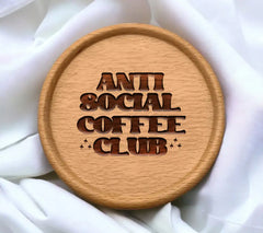 Anti-Social Coffee Club SVG SVG