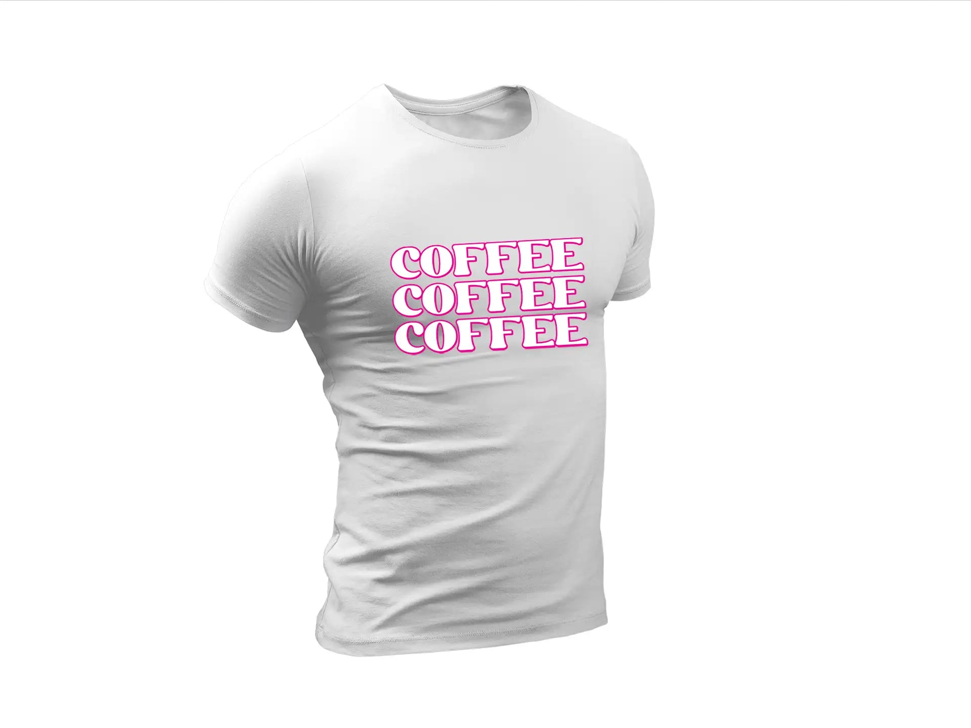 Pink Coffee SVG Quote SVG