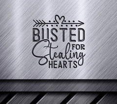 Busted Hearts SVG Design SVG