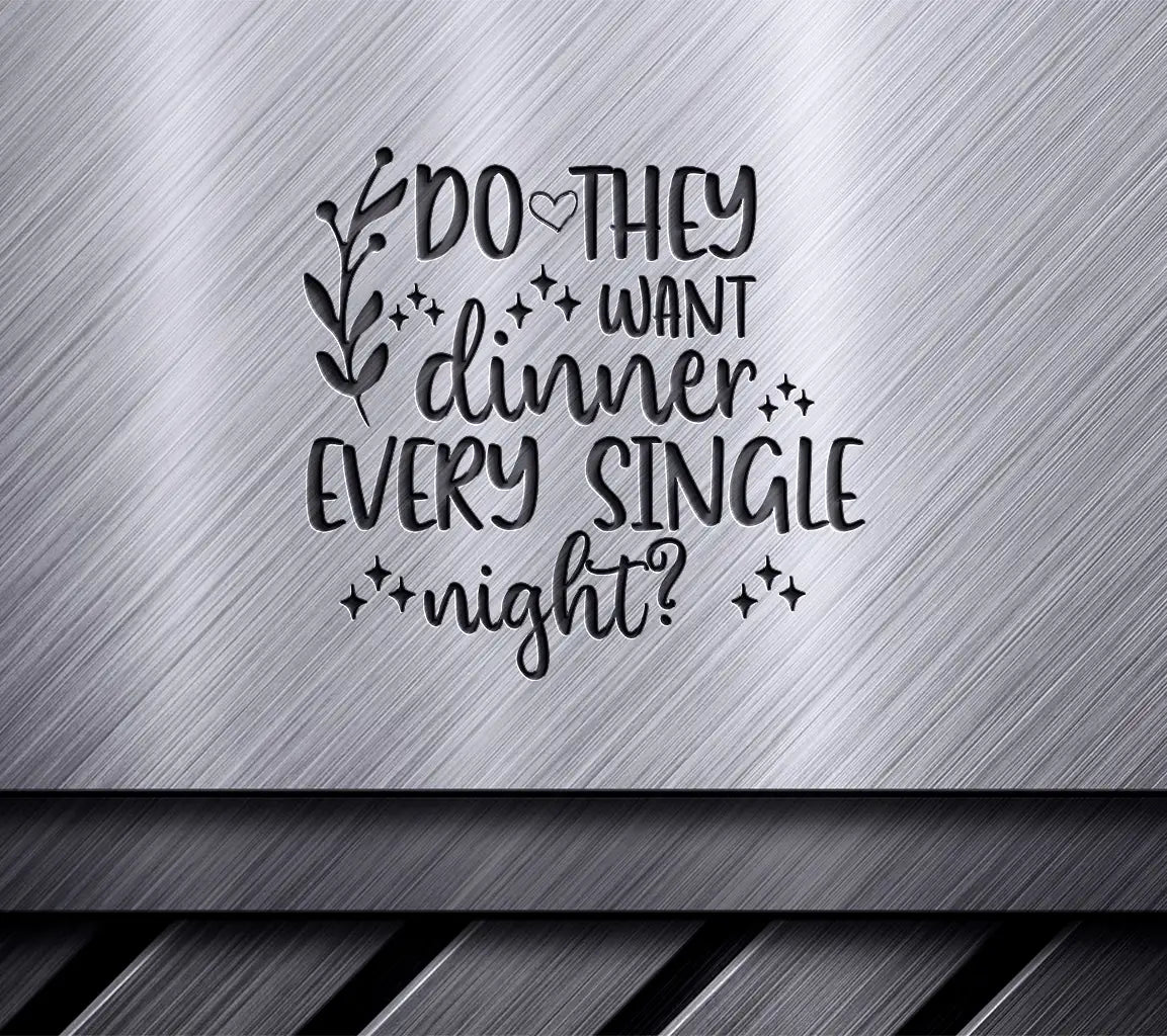 Funny Dinner SVG Design SVG