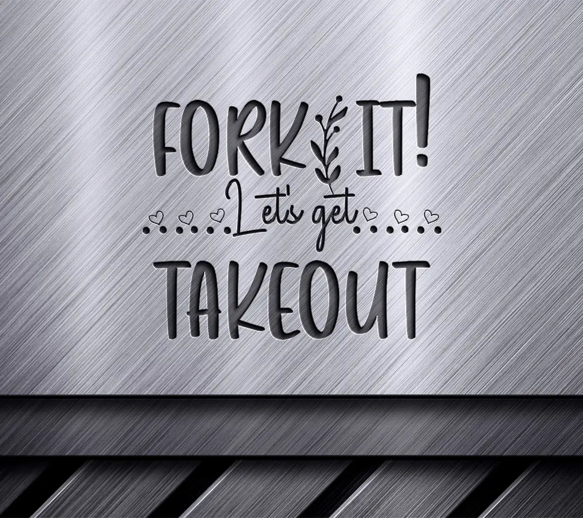 Fork It, Takeout SVG SVG