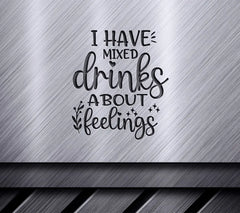 Funny Mixed Drinks Feelings SVG SVG