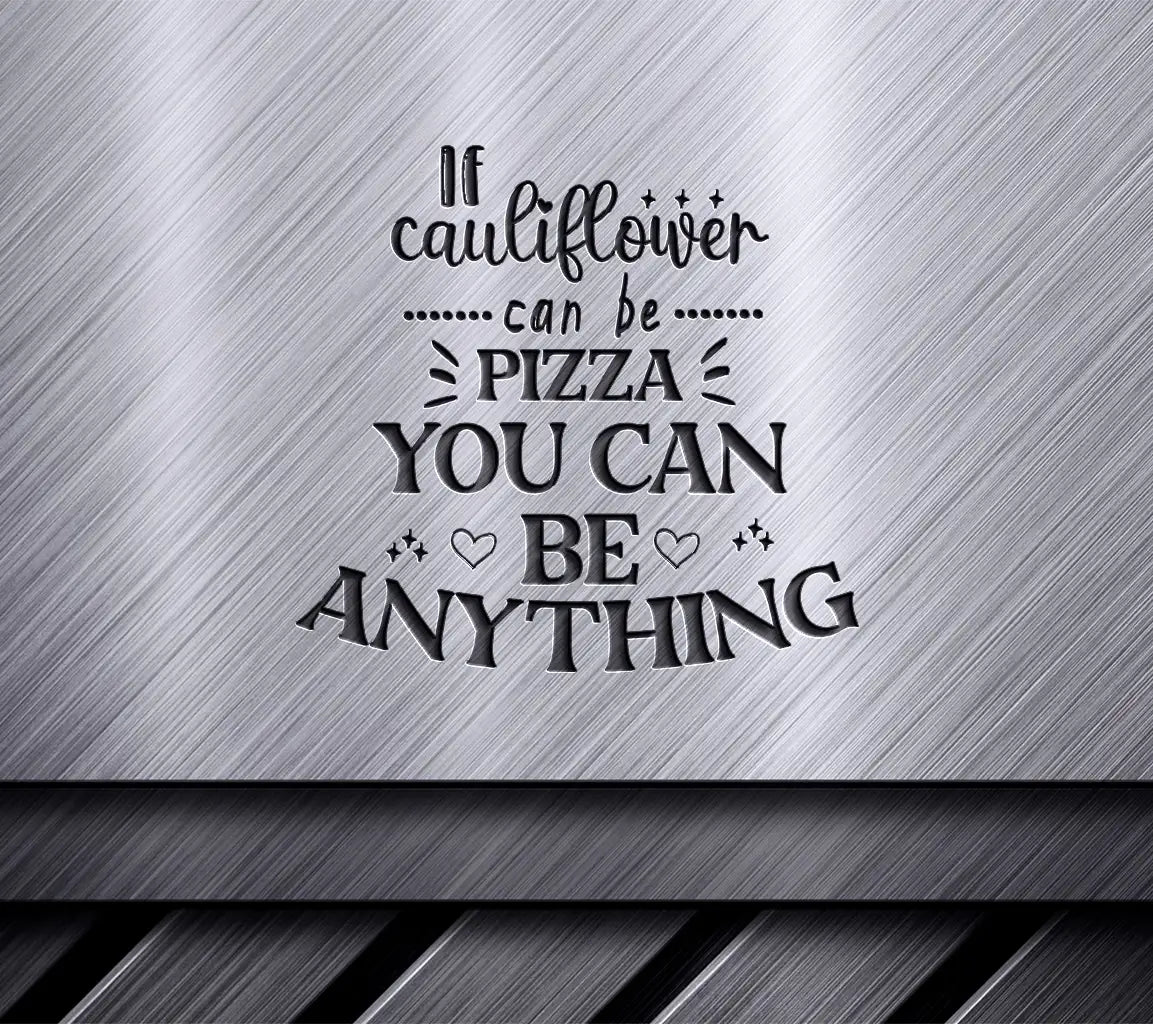 Cauliflower Pizza SVG Design SVG