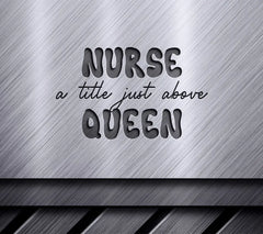 Nurse Queen SVG Design SVG