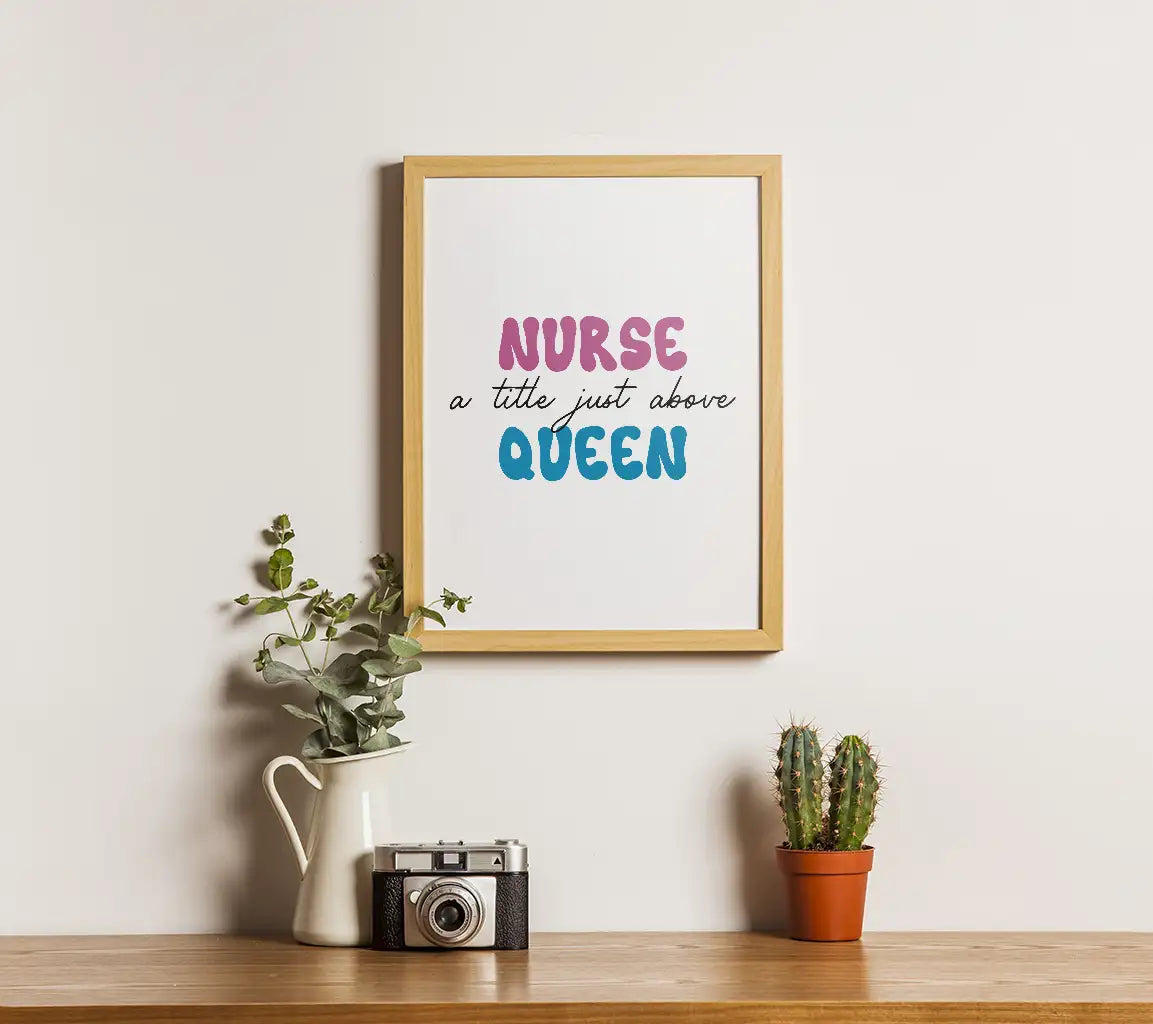 Nurse Queen SVG Design SVG