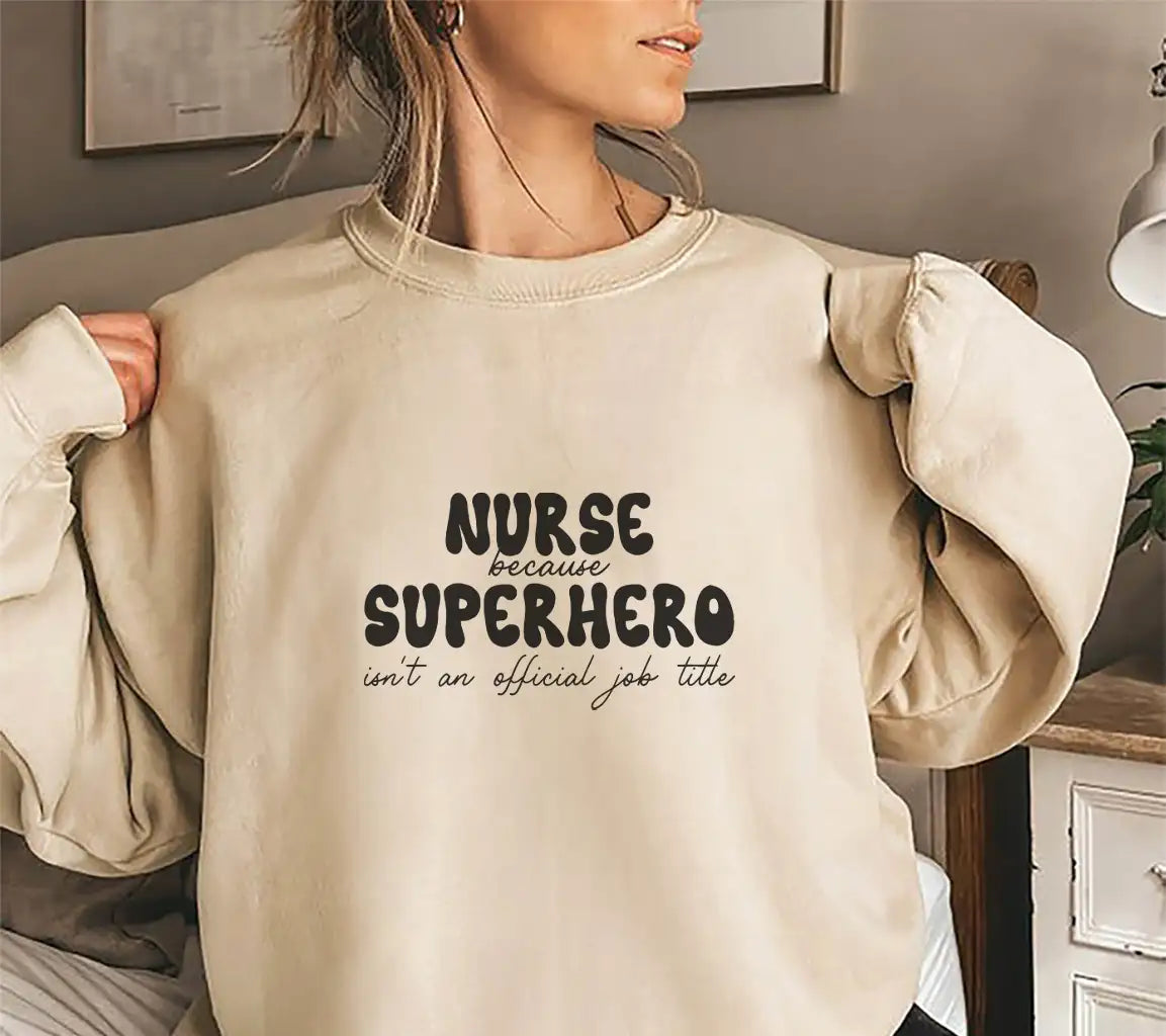 Nurse Superhero SVG Design SVG