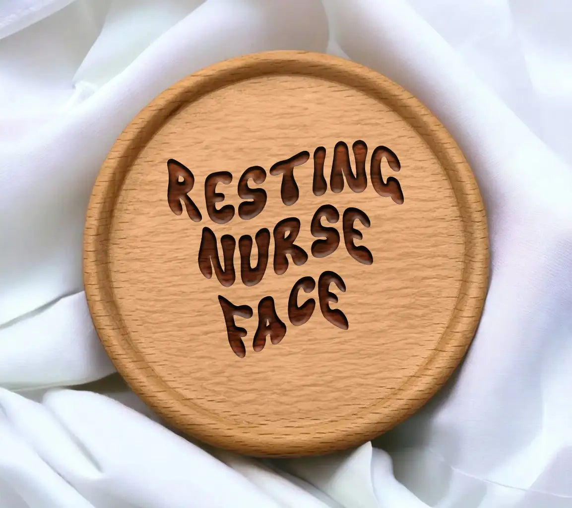 Resting Nurse Face SVG SVG