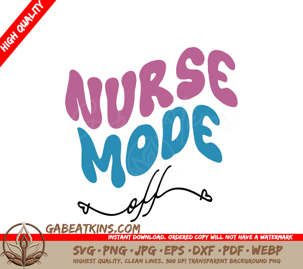 Nurse Mode Off SVG SVG