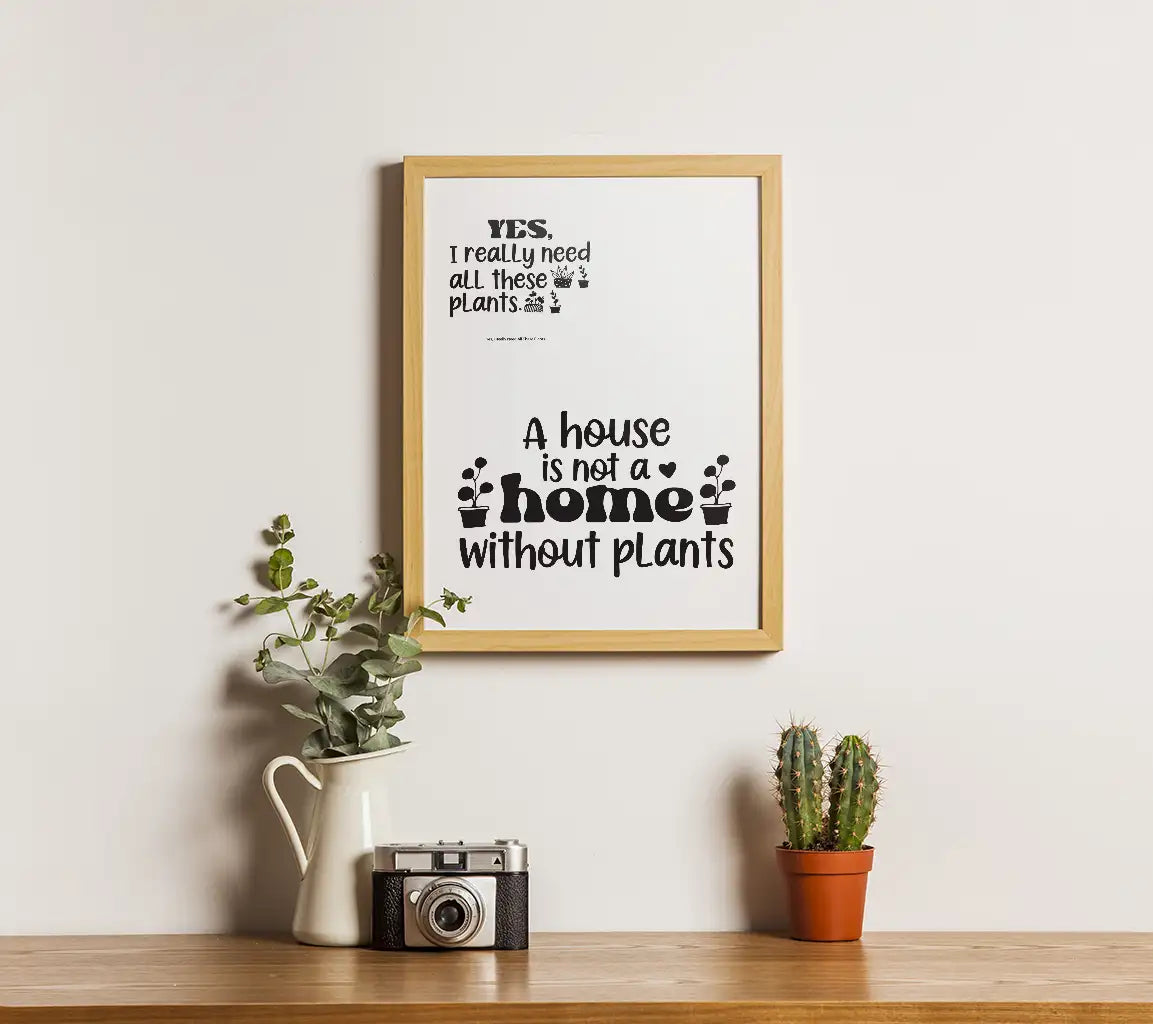 House Is Not Home Without Plants SVG SVG