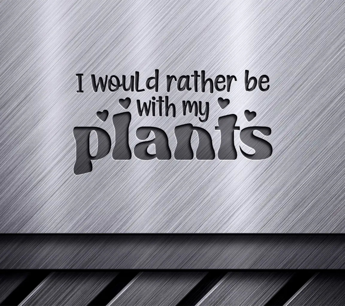 Funny Plant Lover SVG Design SVG