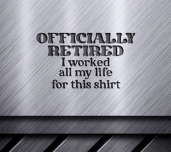 Retired Life SVG Shirt Design SVG