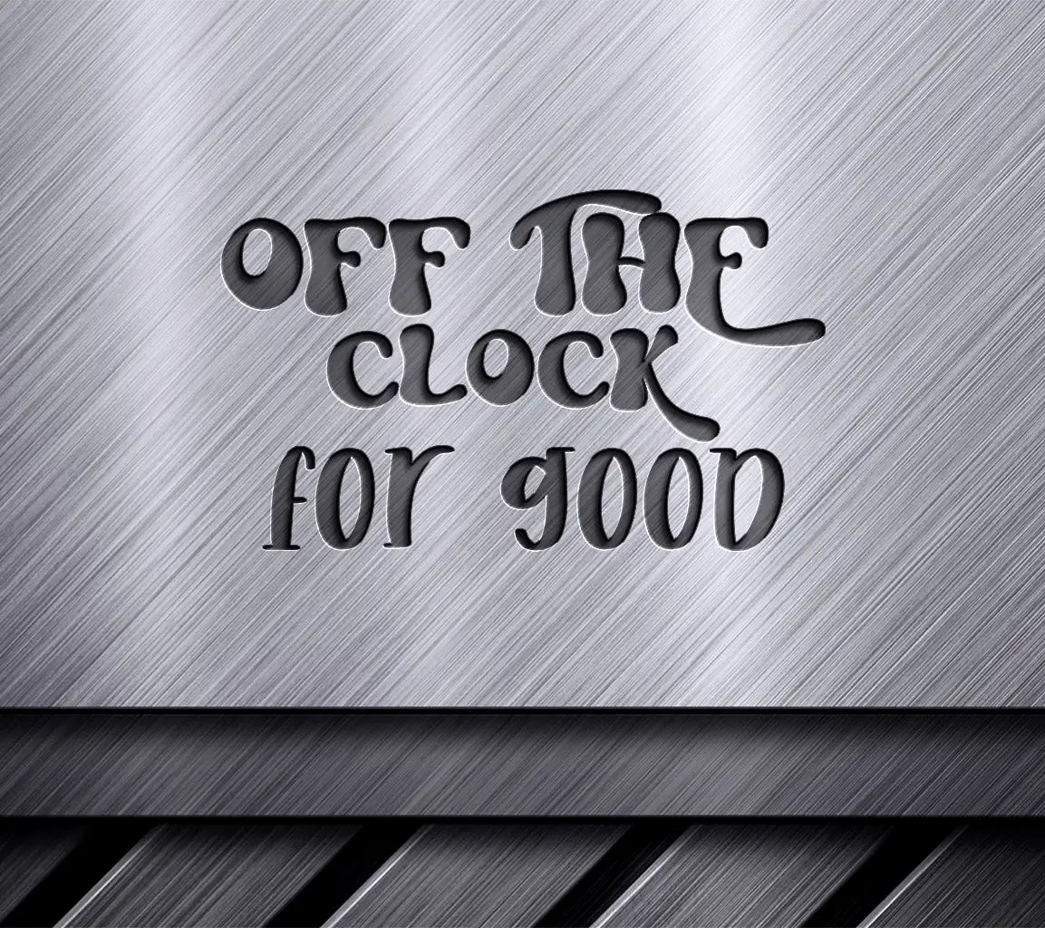 Retirement Off-The-Clock SVG SVG