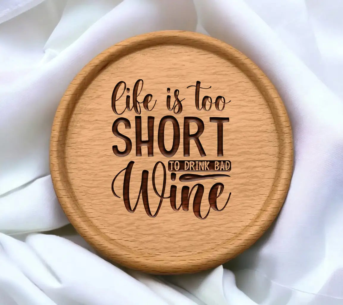 Lifes Too Short Bad Wine SVG SVG