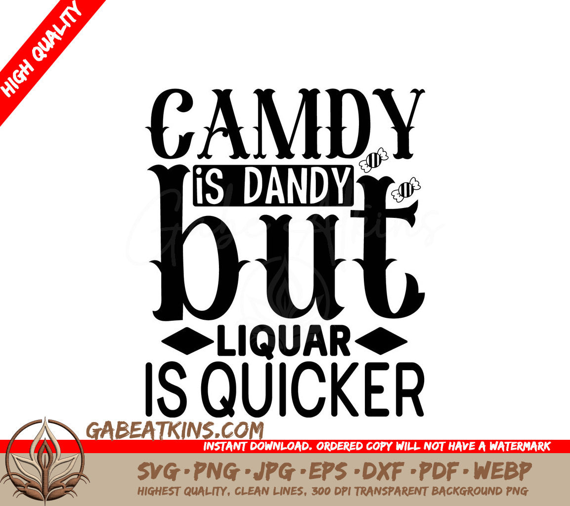 Funny Liquor Is Quicker SVG SVG