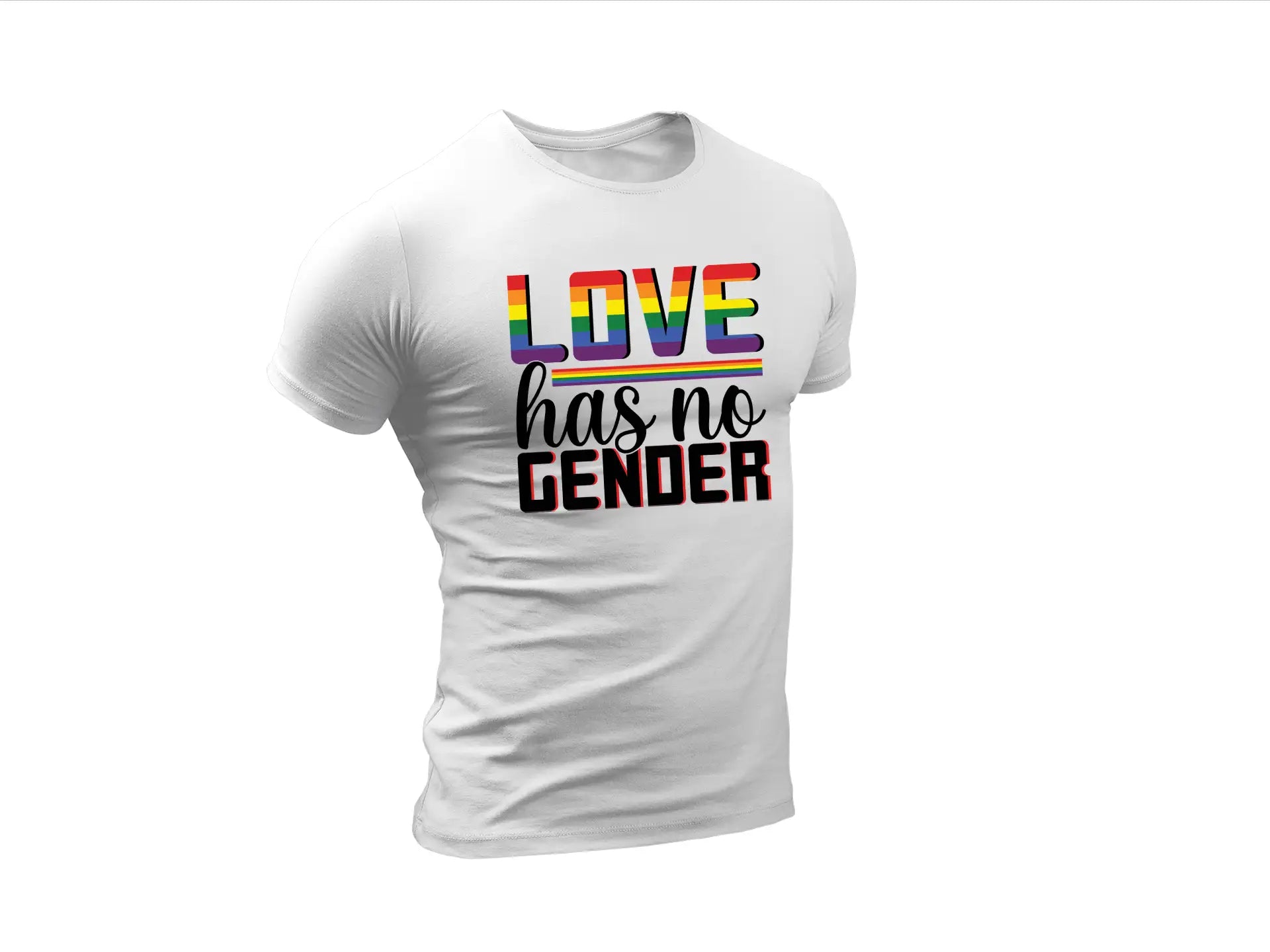 Love Has No Gender Rainbow SVG SVG