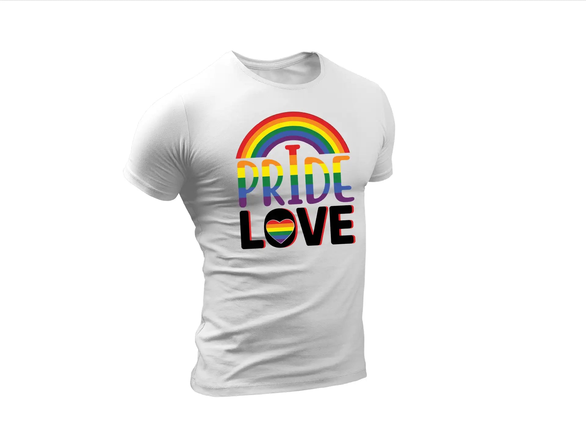 Rainbow Pride Love SVG SVG