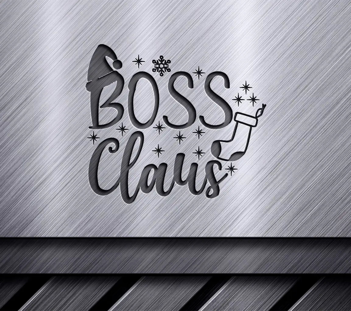 Boss Claus Christmas SVG SVG