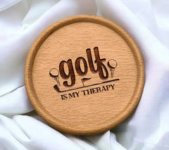 Golf Therapy SVG Keychain SVG