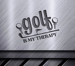 Golf Therapy SVG Keychain SVG