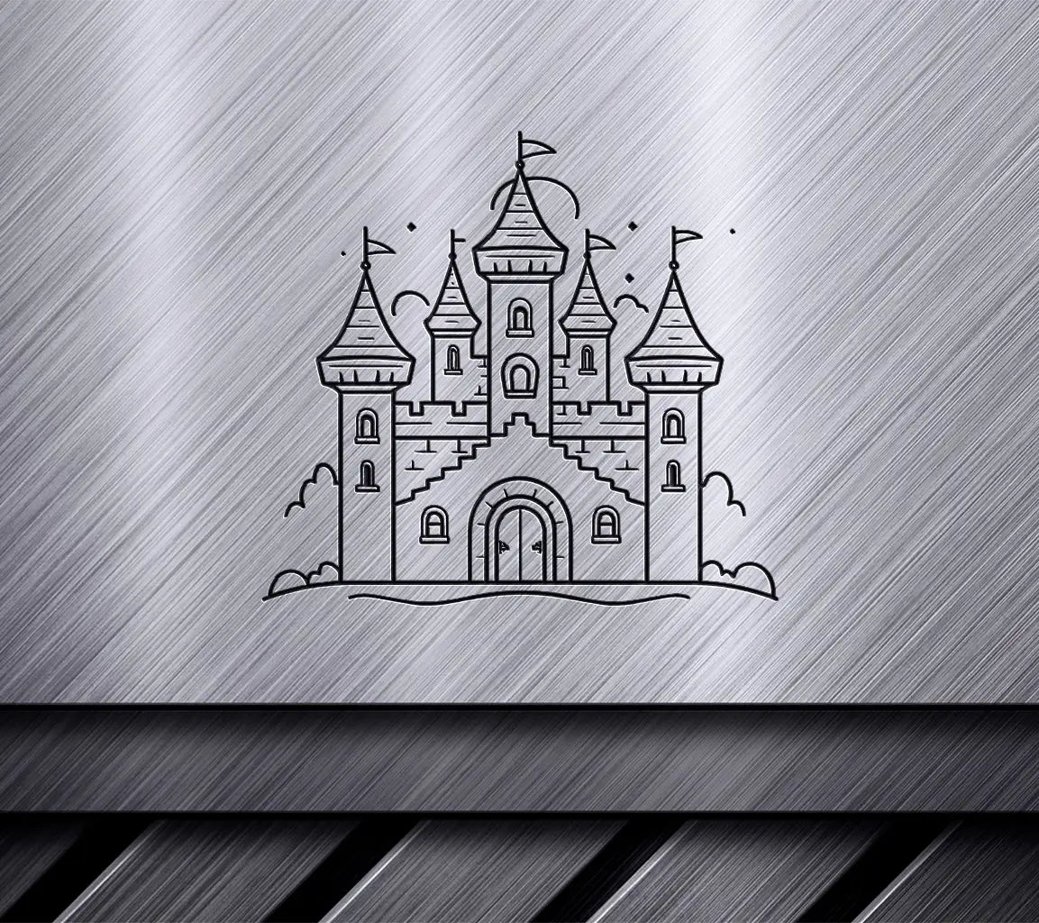  Castle with Flags SVG - Lost Kingdom of El Dorado SVG