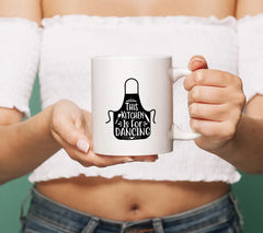 Dancing Kitchen Black Apron SVG SVG