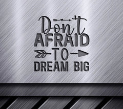 Dream Big SVG Poster SVG