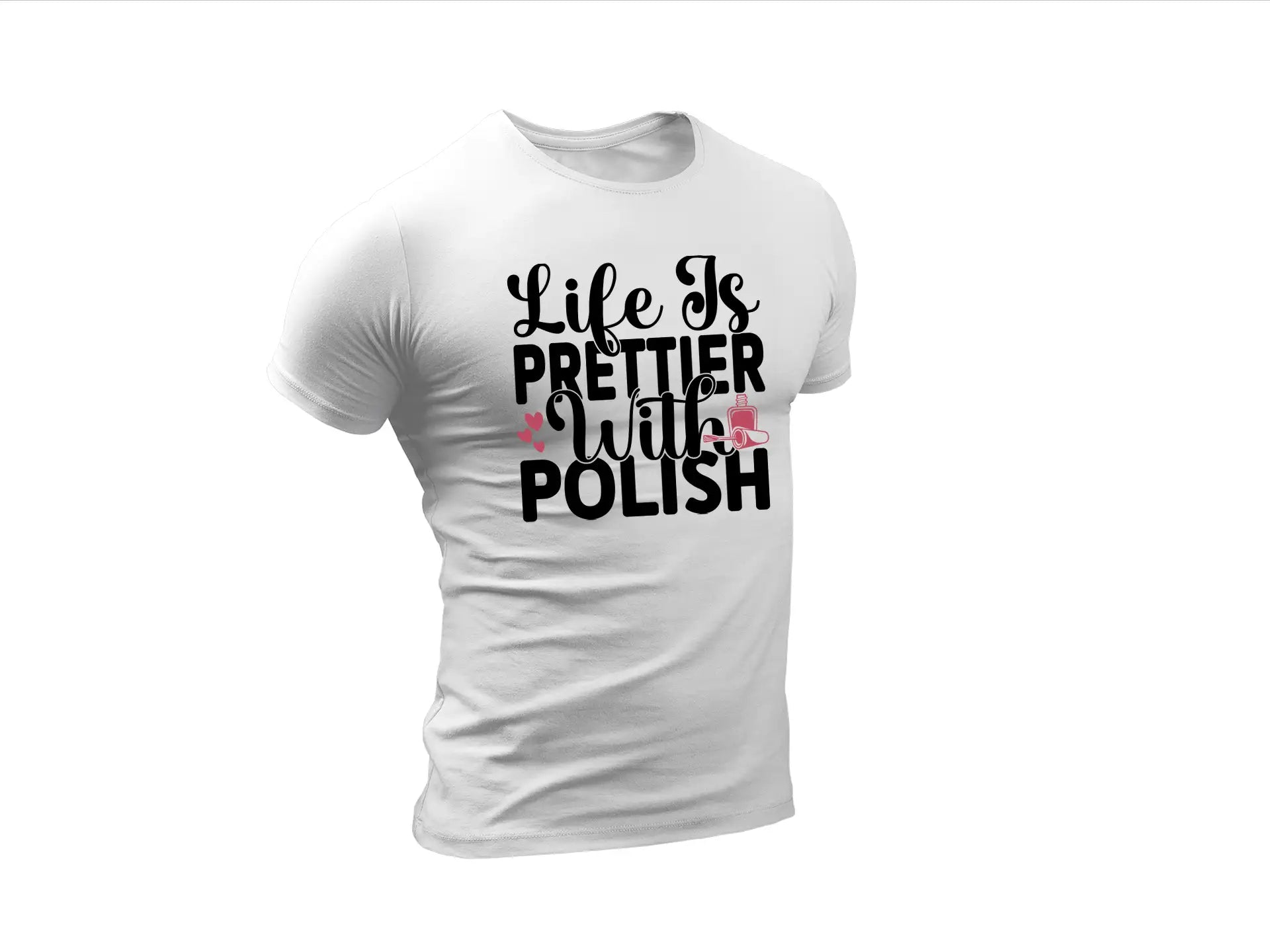 Life Is Prettier Polish SVG SVG