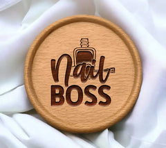 Nail Boss SVG Design SVG